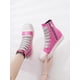 thumbnail image 3 of New Style Women Boots High-Top Black Snake Pattern Boots Thigh High Boots Women Lace-Up Zip Flat Boots Party Shoes For Women Daily Wear Ladies Shoes C, 3 of 4