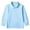 Light Blue, variant on Boys Pol𝐨 Shirts Plain Long Sleeve Baseball T-Shirts Kids Cotton Base Layer Top Lapel Button Casual Sweaters