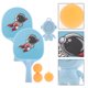 thumbnail image 4 of Entrenador de tenis de mesa colgante, juego portátil de paletas de ping pong para niños con raqueta y pelotas, juego de ping pong para padres e hijos en la puerta, 4 of 8