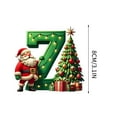 thumbnail image 2 of Matoen12 26 Letters Christmas Tree Decoration Pendant Christmas Tree Ornaments Personalized DIY Christmas Ornaments Christmas Decoration Xmas Tree Hanging Decor Feature, 2 of 5