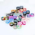 thumbnail image 6 of HOOUN Soft Silicone Tunnels Ear Gauge Plugs Body Piercing Jewelry Thin Earring Decor-dark blue-10mm, 6 of 7