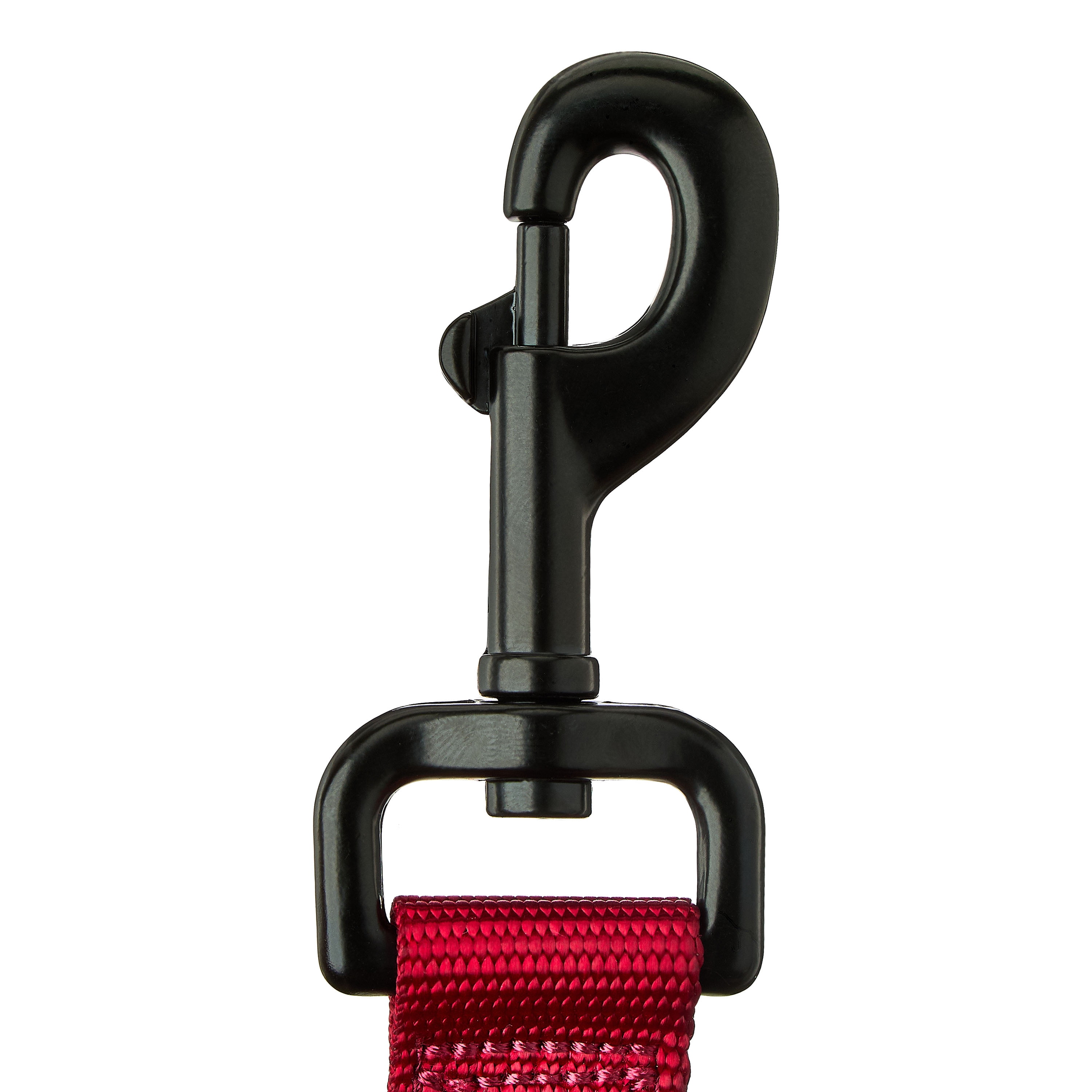(2 pack) Vibrant Life 6 ft Solid Polyester Leash, Red, Medium / Large