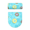 thumbnail image 5 of HELLHERO Daisy Pattern on Swim Ring Toilet Lid Covers Easy Care for Hotel Home Reusable Toilet Seat Covers, 5 of 8