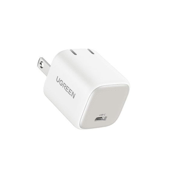 Cargador UGREEN Nexode 30W USB C GaN Carga Rápida PD iPhone 15/Samsung