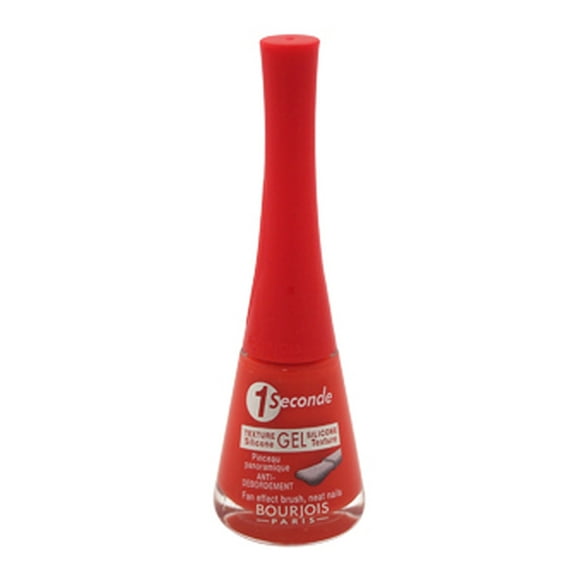 1 Seconde - 10 Rouge Poppy par Bourjois pour Femmes - Vernis à Ongles 0.3 oz