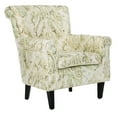 thumbnail image 3 of SAFAVIEH Hazina Contemporary Floral Fully Upholstered Club Chair, Green, 3 of 7
