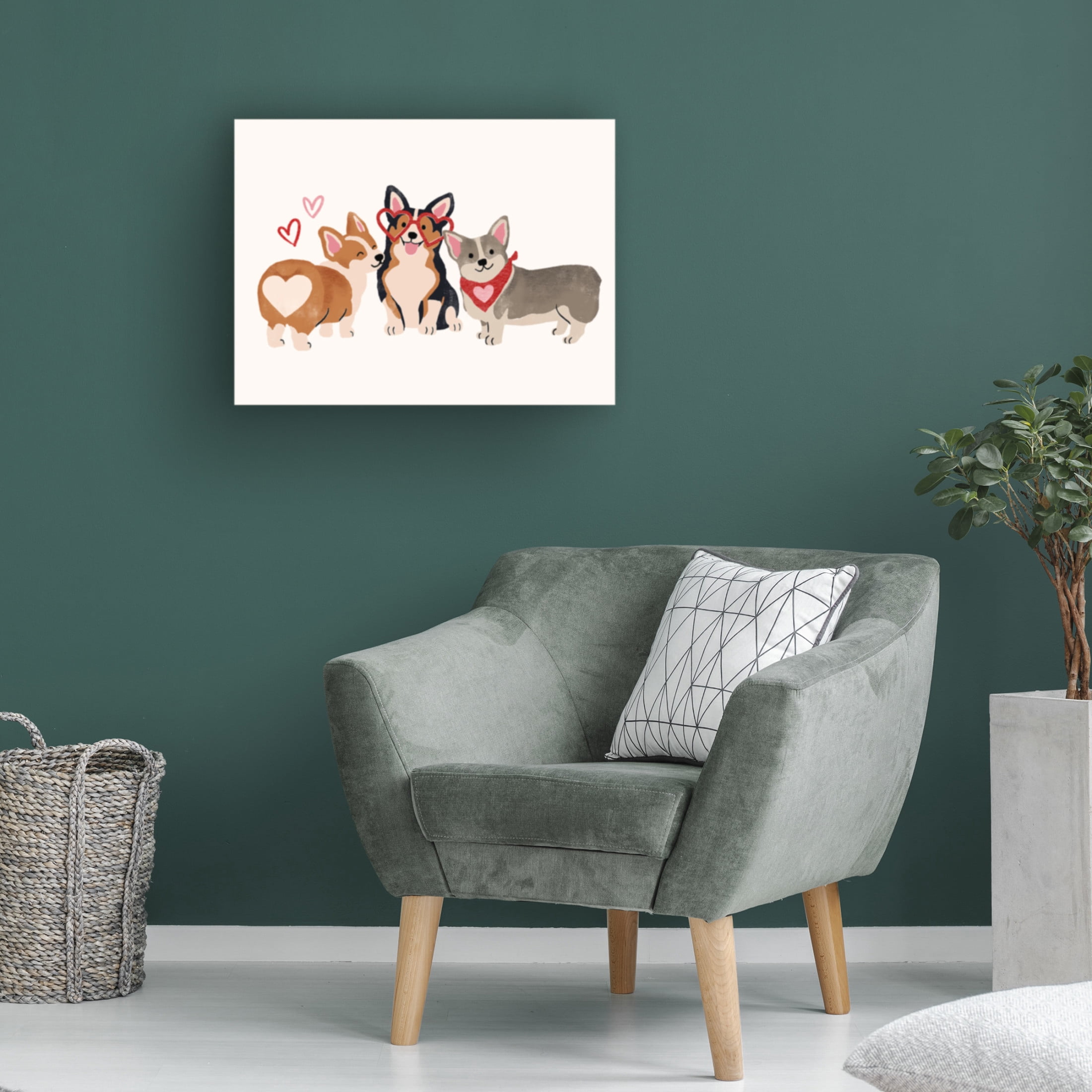 Trademark Fine Art Victoria Barnes  Little Legs Big Heart VIII Canvas Wall Art