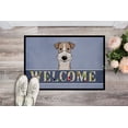 thumbnail image 2 of Wire Haired Fox Terrier Welcome Door Mat, 2 of 4