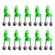thumbnail image 1 of Campana de alarma Luz de alarma de cebo de mordida de caña de pescar nocturna LED de 10 piezas con i Tomshoo Campana de alarma, 1 of 7