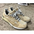 thumbnail image 1 of Vintage New Balance M990CS Men’s Size 12 Running Shoes Suede Tan Khaki USA Made, 1 of 6