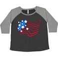 thumbnail image 3 of Inktastic Stylized American Flag Fourth of July Women's Plus Size T-Shirt, 3 of 5
