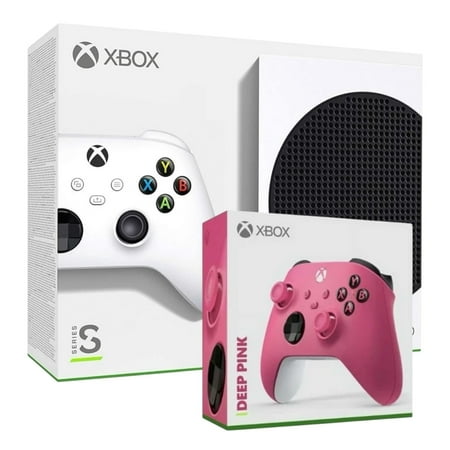 Microsoft Xbox Series S 512GB Console - plus extra controller Deep Pink