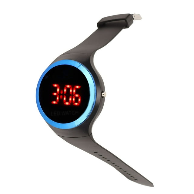 Reloj Deportivo Para Niños, Reloj Digital LED Rojo De Moda Para Estudiantes, Reloj Deportivo Para Exteriores, Regalo De Cumpleaños Para La Vida Diaria