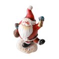 thumbnail image 2 of Figura navideña, decoración de escritorio, pequeño adorno de mesa de invierno para centro de mesa. Estilo J, 2 of 9