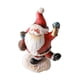 thumbnail image 2 of Adorable figurita navideña, escultura coleccionable de invierno, decoración de escritorio, decoración navideña para interiores, regalos de año Estilo J, 2 of 9