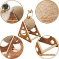thumbnail image 5 of Cat Toy Interactive Cat Scratcher Board Kitten Sisal Rope Ball Scratch Paws Pet Grinding Scratching Cats For Scratcher Toys Size L, 5 of 5