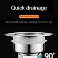 thumbnail image 3 of Kitchen Sink Odor Filter, Press-Type Sink Seal Filter, Sink Seal Bounce Filter, 3 of 11