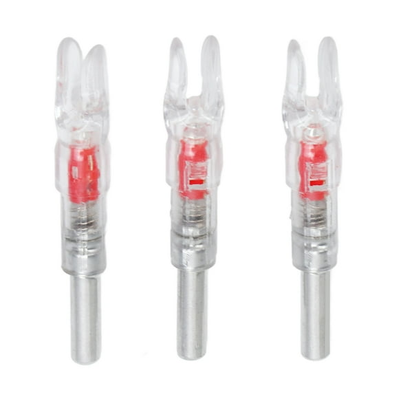 LED Lighted Nocks,3PCS Archery Lighted Nocks Archery Lighted Nocks Archery Insert Lighted Nock Best in Class