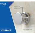 thumbnail image 4 of SteamSpa  Steamhead with Aroma Therapy Reservoir in Brushed Nickel, 4 of 5