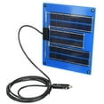 thumbnail image 3 of 12" Black and Blue 5W Battery Maintainer Portable Sun Charger, 3 of 3