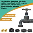 thumbnail image 5 of 106 PCS Faucet Washer Assortment Kit with Assorted Flat and Beveled Rubber Washers for Outdoor Garden Faucet Stem Leak Worn Replacement Repair, 5 of 5