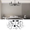thumbnail image 3 of Candeleras de Vela Antiguas, Lámparas de Lámparas de Luz de Hierro 6 de Hierro Estilo Nórdico para Sala de Estar para Sala de Estar, 3 of 7
