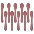 thumbnail image 1 of 10pcs Silicone Infant Eating Spoons Baby Feeding Training Scoops Baby Food Spoons, 1 of 8