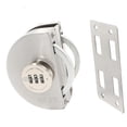 thumbnail image 5 of deevoka Frameless Glass Door Lock Mechanical Password Lock for Home Malls Shower Room Round Single Door, 5 of 9