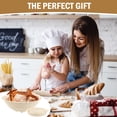 thumbnail image 7 of Qenwkxz Silicone Bread Proofing Basket Set of 2 Round Sourdough Bread Baking Baskets Foldable Dough Rising Ratten Bowl 10 Inch Sourdough Baking Basket for Professional and Home Bakers, 7 of 7