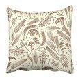 thumbnail image 1 of BSDHOME Housse de Coussin Motif Céréales Graines de Riz et Maïs de Blé 18x18 Pouces, 1 of 1
