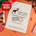 thumbnail image 2 of Joyfy Christmas Burlap Gift Bag 26" x 19", Extra Large Santa Sack with Drawstring for Xmas Presents Package Storage, Reusable Holiday Party Supplies Christmas Party Favors, 2 of 8