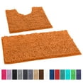 thumbnail image 1 of Alfombras de Baño Luxurux Sin Resbalón Súper Suave Chenille de Baña de Baño de Lujo Juego de Contono, Alfombra de Ducha de Lujo Suave +Tocador. LuxUrux tapetes para baño, 1 of 1