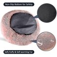 thumbnail image 3 of Calming Donut Fluffy Dog Bed Large Medium Small. Washable Anxiety Soft Plush, 3 of 4