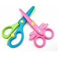thumbnail image 2 of Cagogo under $5 2Pcs Safety Scissors, Children's Safety Scissors,All PlasticKidsScissors,Paper Cutting Craft Scissors,Child-Safe Craft Tool,EducationalKidsScissors,Bright ColorChildrenScissors, 2 of 8