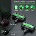 thumbnail image 5 of Rechargeable Xbox Controller Battery Pack – 2*4800mAh Long-Lasting Battery with 4 Back Covers, Compatible with Xbox one/Xbox One S/Xbox One X/Xbox One Elite/Xbox Series X|S Grips,Xbox Accessories, 5 of 9