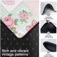 thumbnail image 3 of Pioneer Flower Floral Print Pattern Kitchen Rugs Sets Of 3,Kitchen Runner Rugs Non Skid Washable,Decorative Kitchen Floor Mats for Kitchen,Sink,Laundry,17X30 Inch + 17X47 Inch + 17X59 Inch, 3 of 6