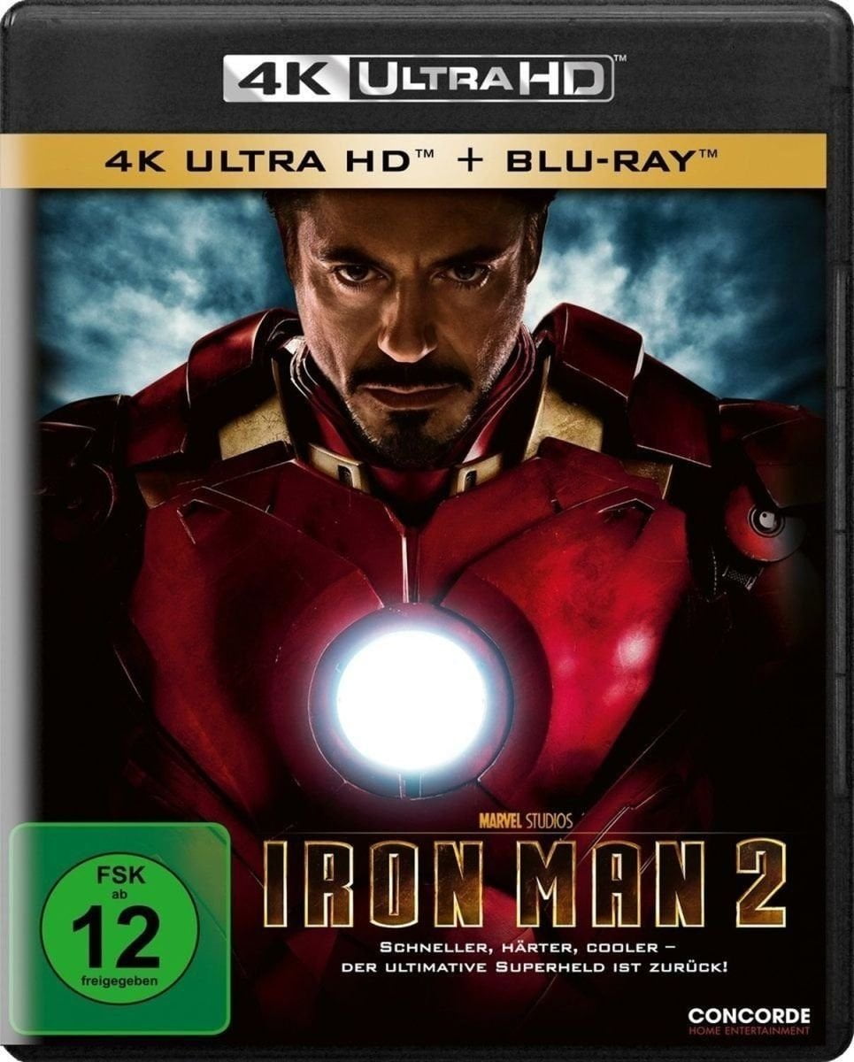 Iron Man 2 (4K Ultra HD + Blu-ray), Disney, Action & Adventure