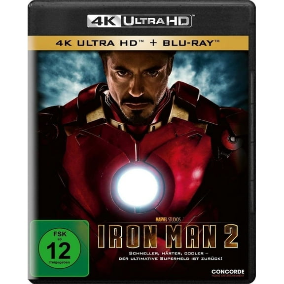 Iron Man 2 (4K Ultra-HD) (  Blu-ray) (4K Ultra HD)