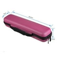 thumbnail image 5 of Shoreew Recorder Instrument Case Zipper Closure Shockproof Impact Resistant Straightener Storage Bag Curler Carrying Case, 5 of 7