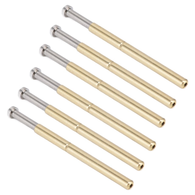 100 Uds Sondas de prueba de resorte pines cabeza cónica tipo 20mm Pogo Pin herramientas de prueba PCB prueba Pin sonda de contacto de resorte ANGGREK Otros