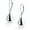 Silver, variant on Teardrop Leverback Earrings for Women Waterdrop Tear Drop Dangle Earrings Jewelry Hypoallergenic Teardrop Leverback Drop Earrings