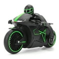 thumbnail image 2 of Electric RC Motorcycle Toy, RC Motorcycle Toy, 2.4GHz Model Toy With Light For Baby Green, 2 of 8