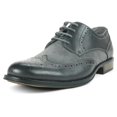 thumbnail image 4 of Alpine Swiss Zurich Mens Wing Tip Dress Shoes Two Tone Brogue Lace Up Oxfords, 4 of 7