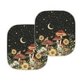 thumbnail image 5 of Jeiento Aesthetic Mushroom Car Windshield Sun Shade Sunflower Sunshade for Car Windshield Sun Visor for Car Windshield 2 PCS Automotive Windshield Sunshades Accessories, 5 of 7