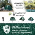 thumbnail image 6 of Camping Tent for 2 Person, Waterproof Dome Tent with Easy Setup for Hiking and Outdoor Adventures, 6 of 8