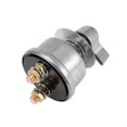 thumbnail image 1 of Master Battery Disconnect Switch, 4 AWG 1FT Battery Cable Set, High Current Battery Cutoff for RV, Boat, ATV, 1 of 5