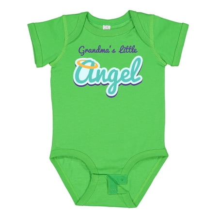 

Inktastic Grandma s Little Angel Gift Baby Boy or Baby Girl Bodysuit