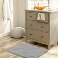thumbnail image 4 of Unique Bargains Memory Foam Quick Dry Washable Non Slip Rugs Gray 16" x 24", 4 of 6