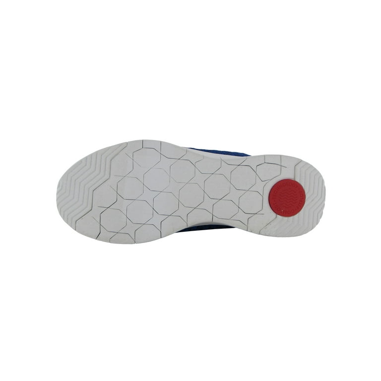 Fitflop Womens Stripknit Slip On Sneaker Shoes, Midnight Navy, US 