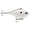 Pearl Grey Shiner, variant on Rapala Rippin' Rap Crankbait 07 Chrome Blue